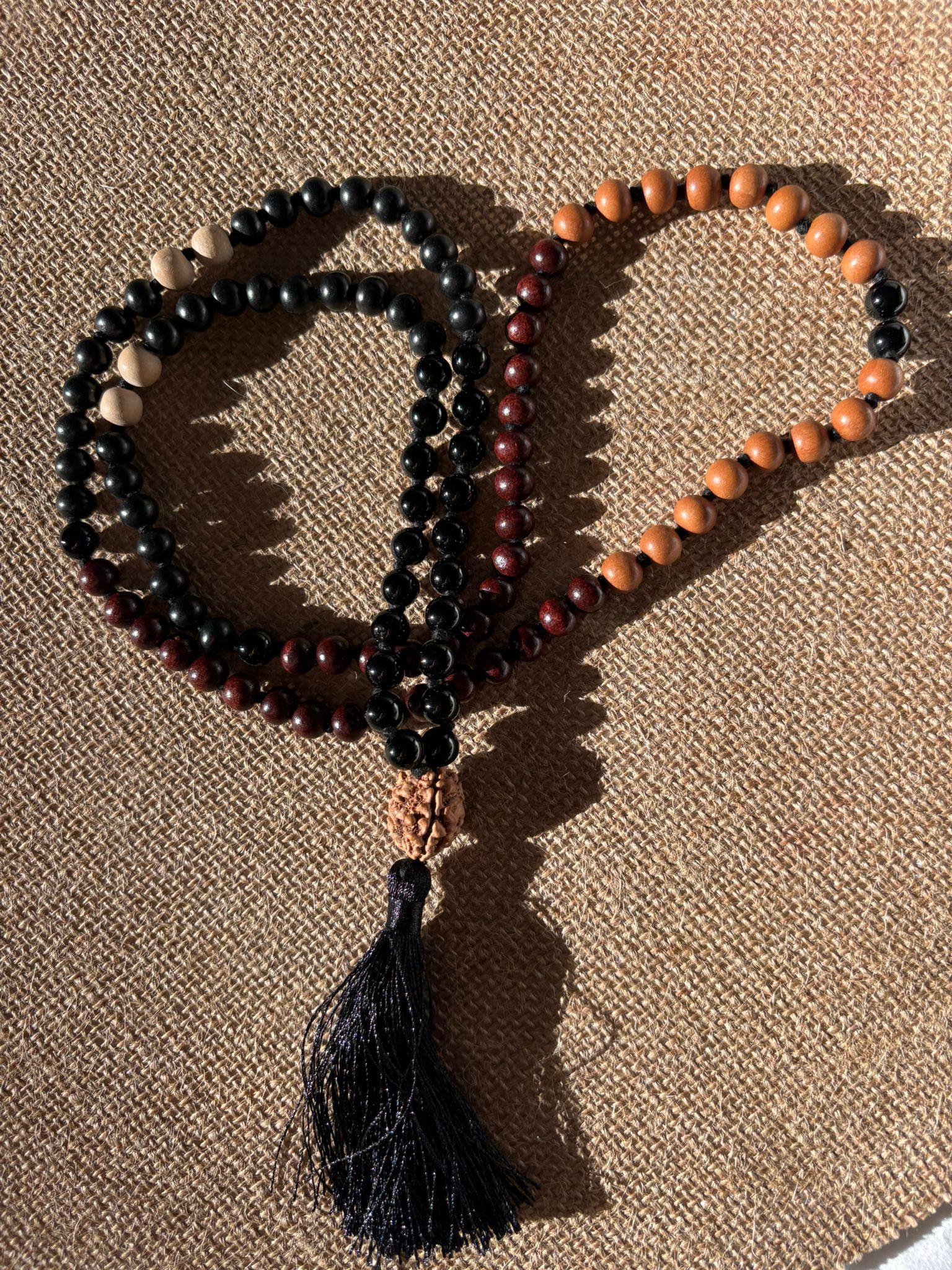 mala "connection with god"