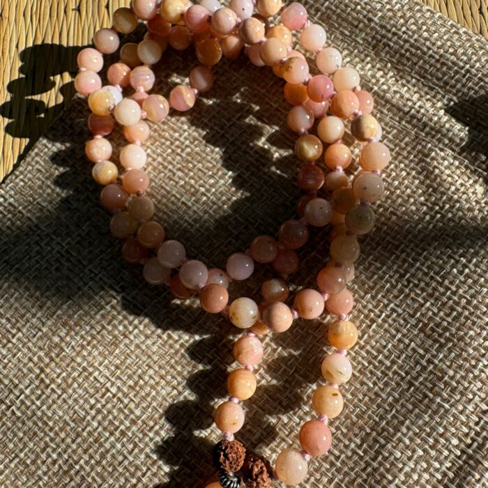 Mala Pink Opal (Opale Rose)