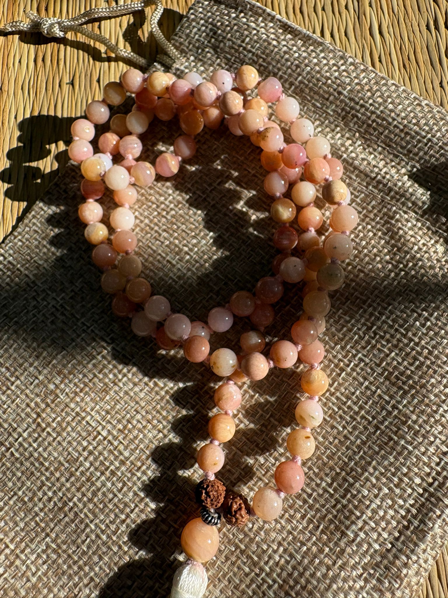 Mala Pink Opal (Opale Rose)