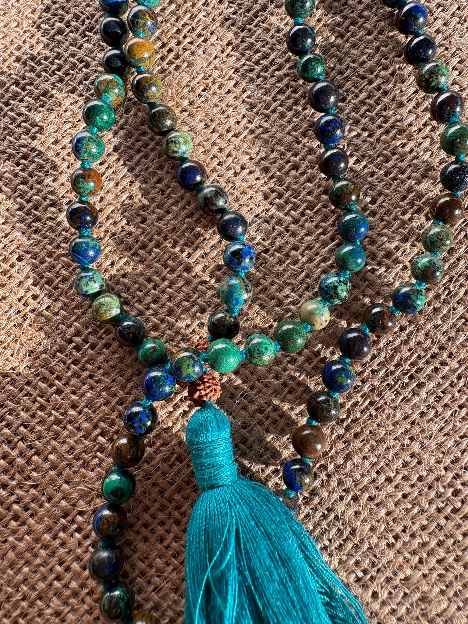 mala azurite malachite