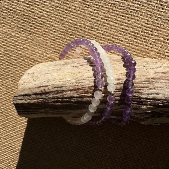 bracelet améthyste