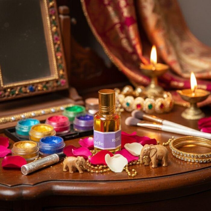 parfum huile aromatique indienne indian rose